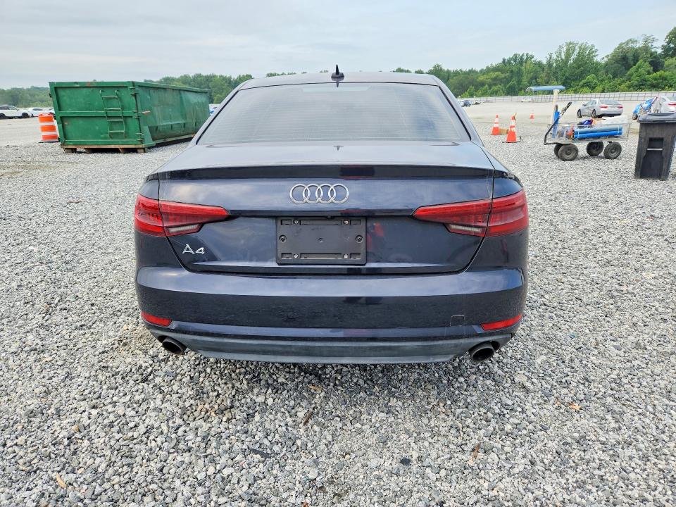 2017 Audi A4 VIN WAUGNAF43HN021825 COPART salvage auction — MECHANICAL, Ga - Certificate Of Title (P), sold $4,700 on 2026-07-29 (photo 6)