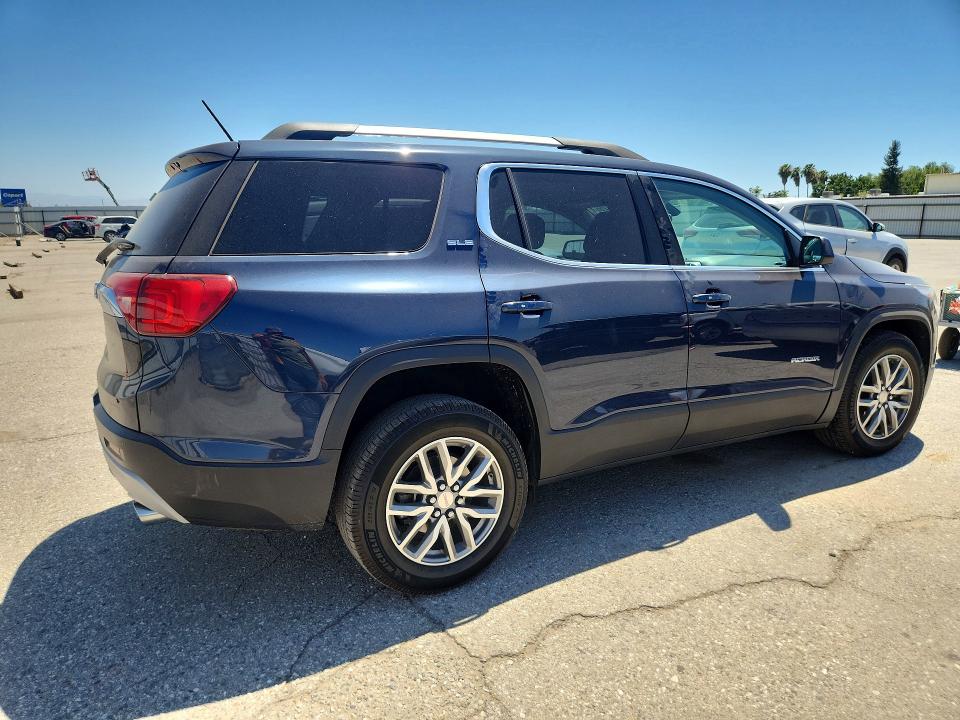 2018 Gmc Acadia VIN 1GKKNLLS6JZ158577 COPART salvage auction — FRONT END, Ca - Salvage Certificate, sold $3,550 on 2026-07-31 (photo 3)