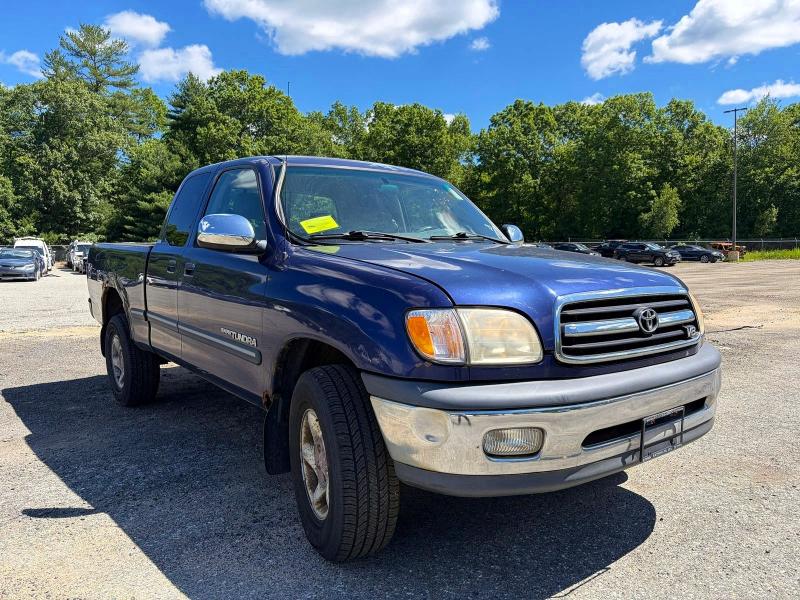 2000 Toyota Tundra VIN 5TBBT4410YS034872 COPART salvage auction — MINOR DENT/SCRATCHES, MA - CERTIFICATE OF TITLE (P), sold $2,300 on 2026-07-22 (photo 1)