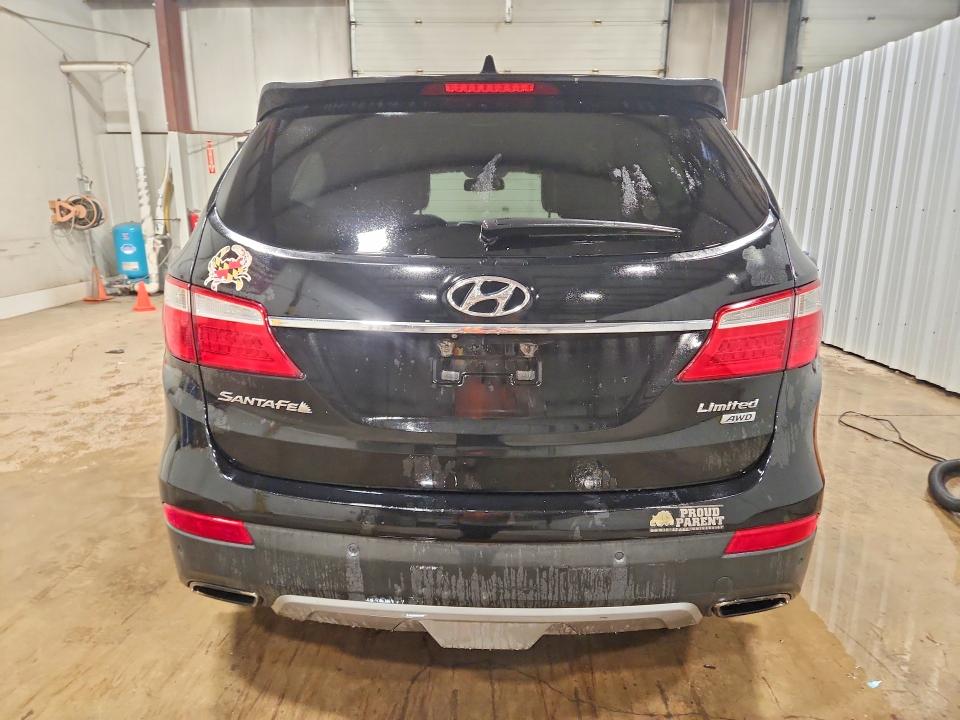 2014 Hyundai Santa fe VIN KM8SRDHF8EU055791 COPART salvage auction — MECHANICAL, Pa - Cert Of Title, sold $1,900 on 2026-07-07 (photo 6)
