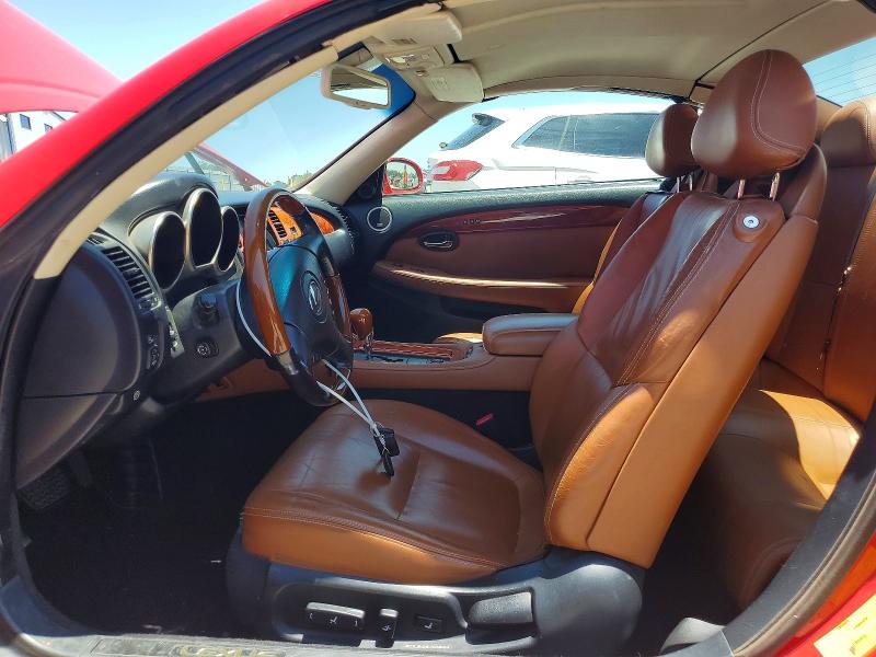 2005 Lexus Sc VIN JTHFN48Y950068669 COPART salvage auction — REAR END, GA - CERT OF TITLE-SALVAGE, sold $850 on 2026-07-29 (photo 7)