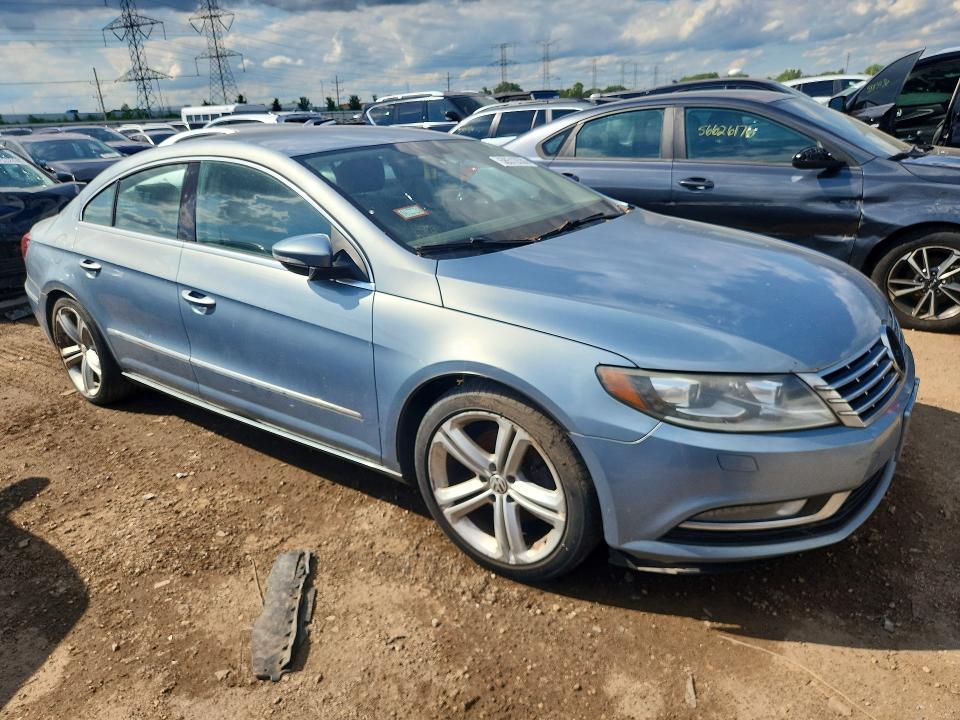 2013 Volkswagen Passat cc VIN WVWBP7AN6DE545409 COPART salvage auction — ROOF, Il - Salvage Certificate, sold $275 on 2026-07-16 (photo 4)