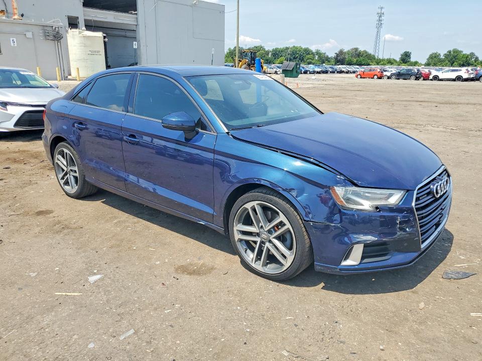 2017 Audi VIN WAUB8GFF3H1011566 COPART salvage auction — FRONT END, Va - Cert Of Title - Salvage, sold $4,400 on 2026-07-08 (photo 4)