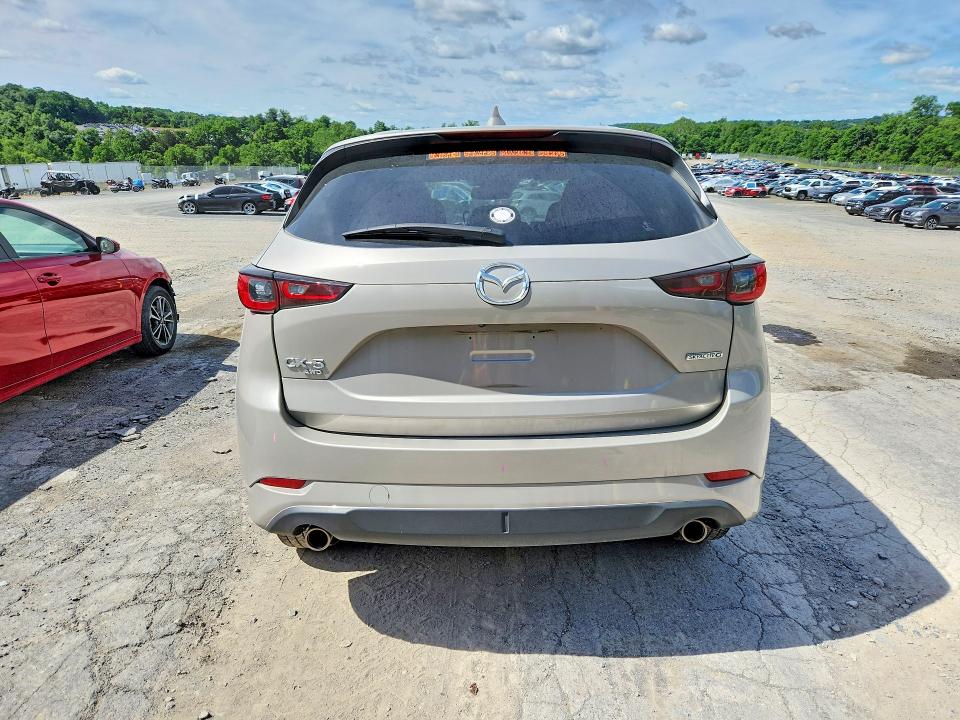 2025 Mazda Cx-5 VIN JM3KFBCL3S0615953 COPART salvage auction — FRONT END, Pa - Certificate Of Salvage, sold $10,100 on 2026-07-02 (photo 6)
