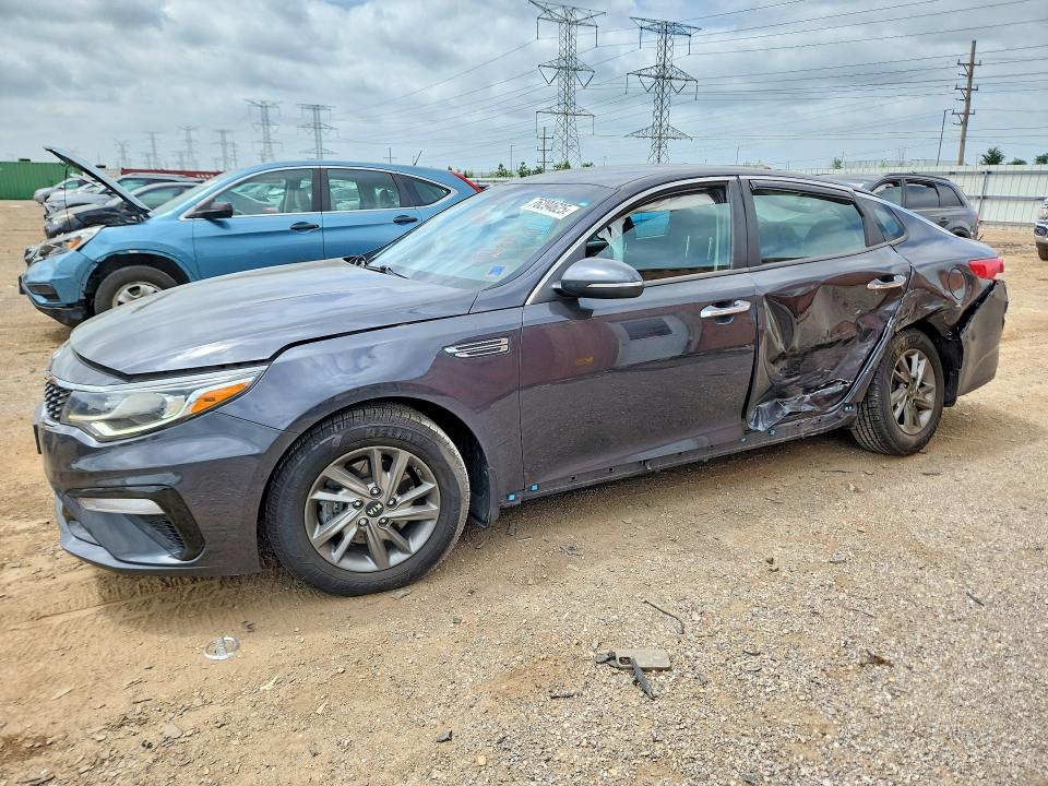 2019 Kia VIN 5XXGT4L39KG322494 COPART salvage auction — SIDE, Il - Salvage Certificate, sold $250 on 2026-07-28 (photo 1)