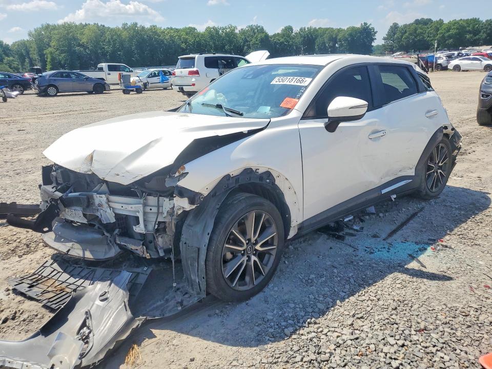 2017 Mazda Cx-3 VIN JM1DKDD74H0148612 COPART salvage auction — FRONT END, Ar - Cert Of Title-Salvage, sold $375 on 2026-07-27 (photo 1)