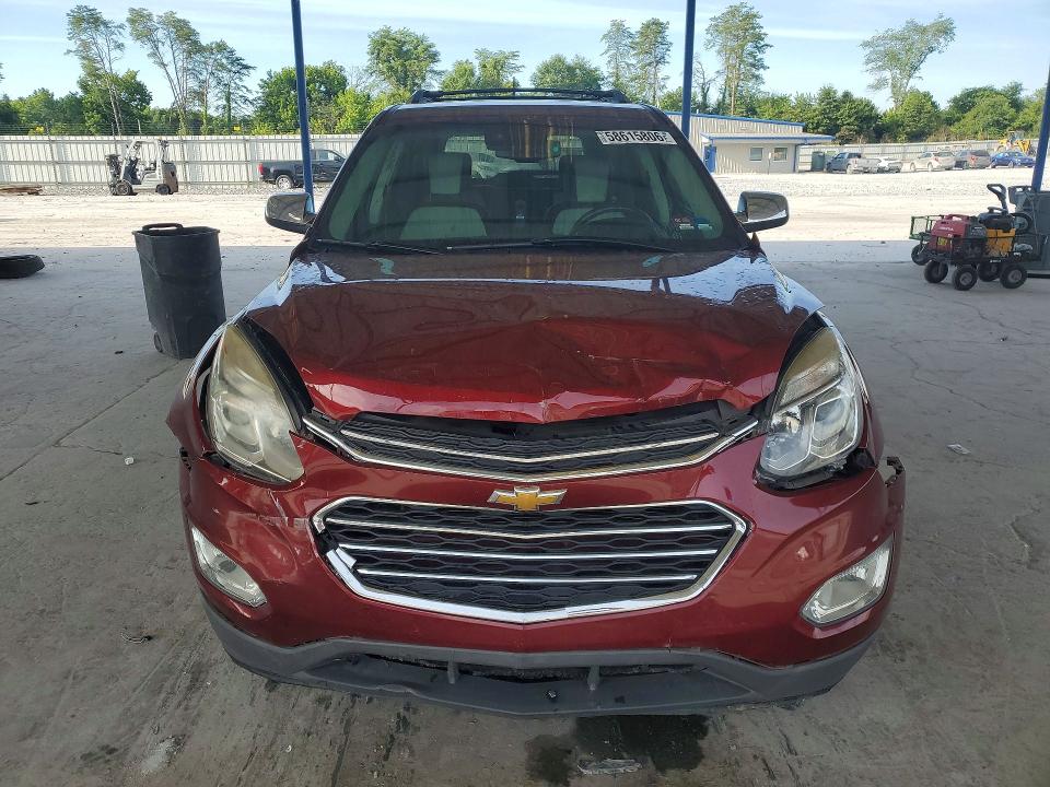 2016 Chevrolet Equinox VIN 2GNALDEK5G1162211 COPART salvage auction — FRONT END, Ga - Cert Of Title-Salvage, sold $1,550 on 2026-07-02 (photo 5)
