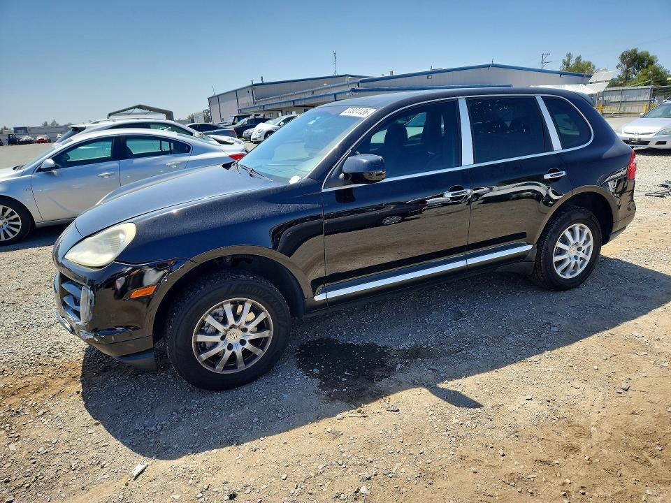 2009 Porsche Cayenne VIN WP1AA29P99LA12834 COPART salvage auction — FRONT END, Tx - Salvage Vehicle Title, sold $875 on 2026-07-21 (photo 1)