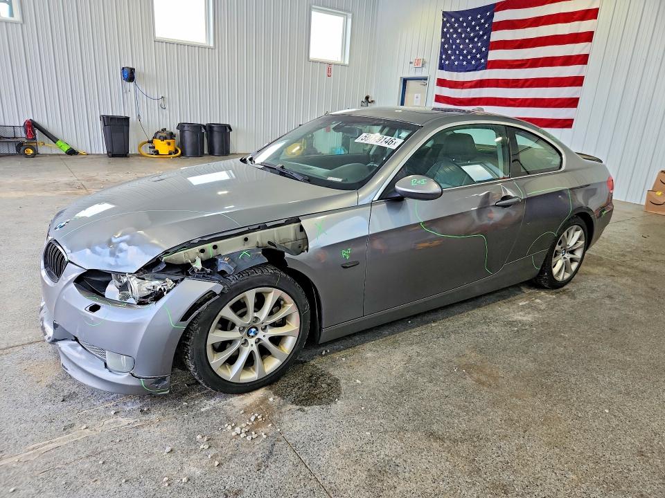 2008 BMW 3 series VIN WBAWC73528E064957 COPART salvage auction — FRONT END, Oh - Cert Of Title-Salvage, sold $525 on 2026-07-10 (photo 1)