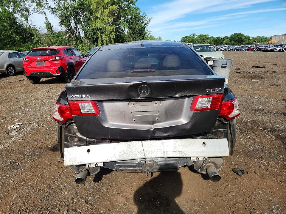 2010 Acura Tsx VIN JH4CU2F63AC008794 COPART salvage auction — REAR END, NY - CERT OF TITLE-SALVAGE, sold $700 on 2026-07-14 (photo 6)