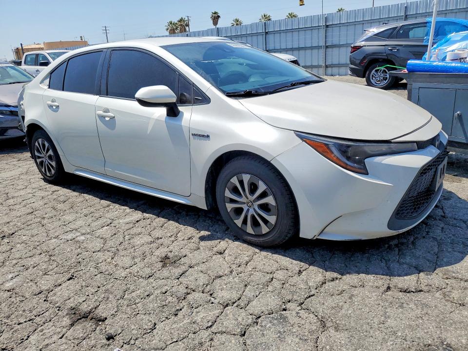 2021 Toyota Corolla VIN JTDEAMDE3MJ031405 COPART salvage auction — REAR END, Ca - Salvage Certificate, sold $6,000 on 2026-07-09 (photo 4)