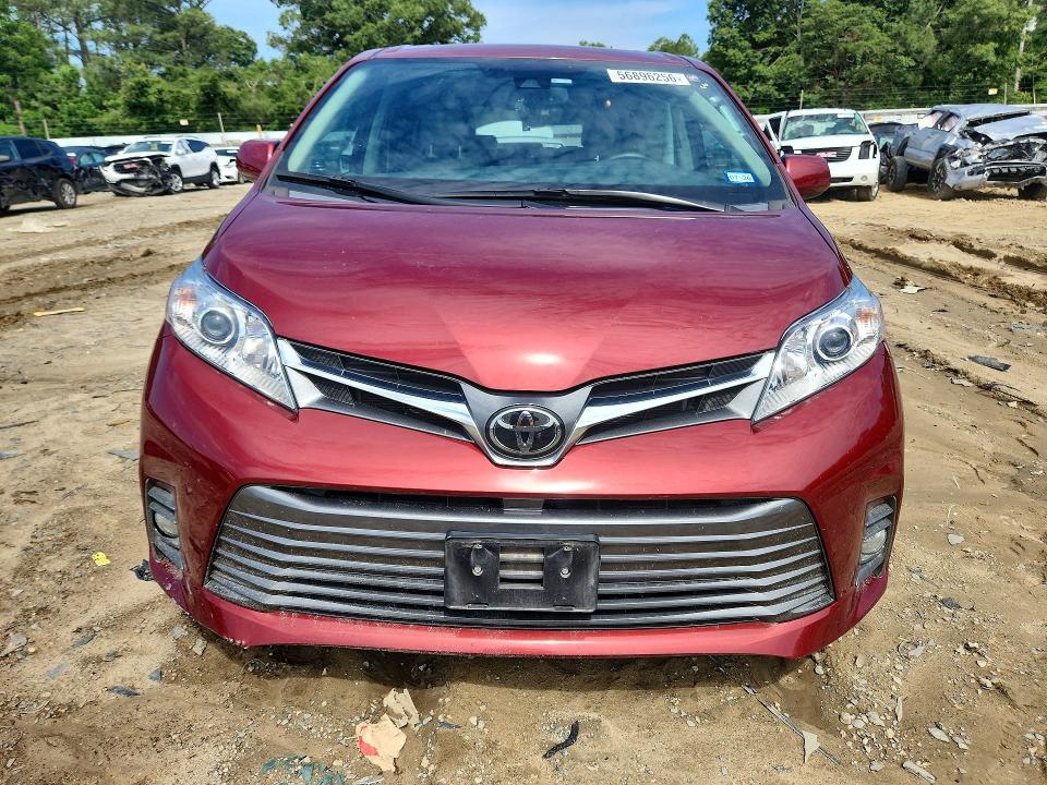 2020 Toyota Sienna VIN 5TDYZ3DC3LS076750 COPART salvage auction — REAR END, Md - Cert Of Salvage > 75% Damage, sold $8,700 on 2026-07-28 (photo 5)