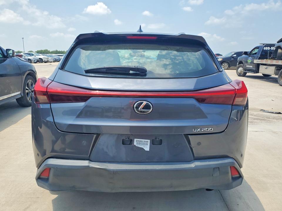 2022 Lexus Ux 200 VIN JTHX3JBH0N2049479 COPART salvage auction — REAR END, TX - CERT OF TITLE-REBUILT SALVAGE, sold $7,400 on 2026-07-07 (photo 6)