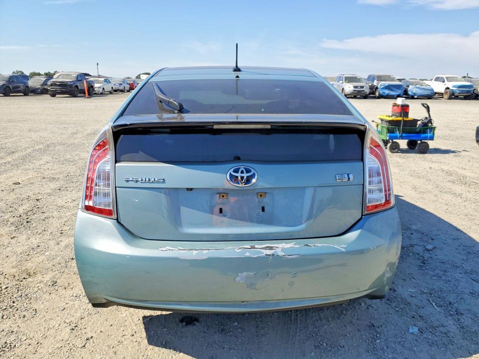2013 Toyota Prius VIN JTDKN3DU4D1731975 COPART salvage auction — FRONT END, CA - SALVAGE CERTIFICATE, sold $975 on 2026-07-16 (photo 6)