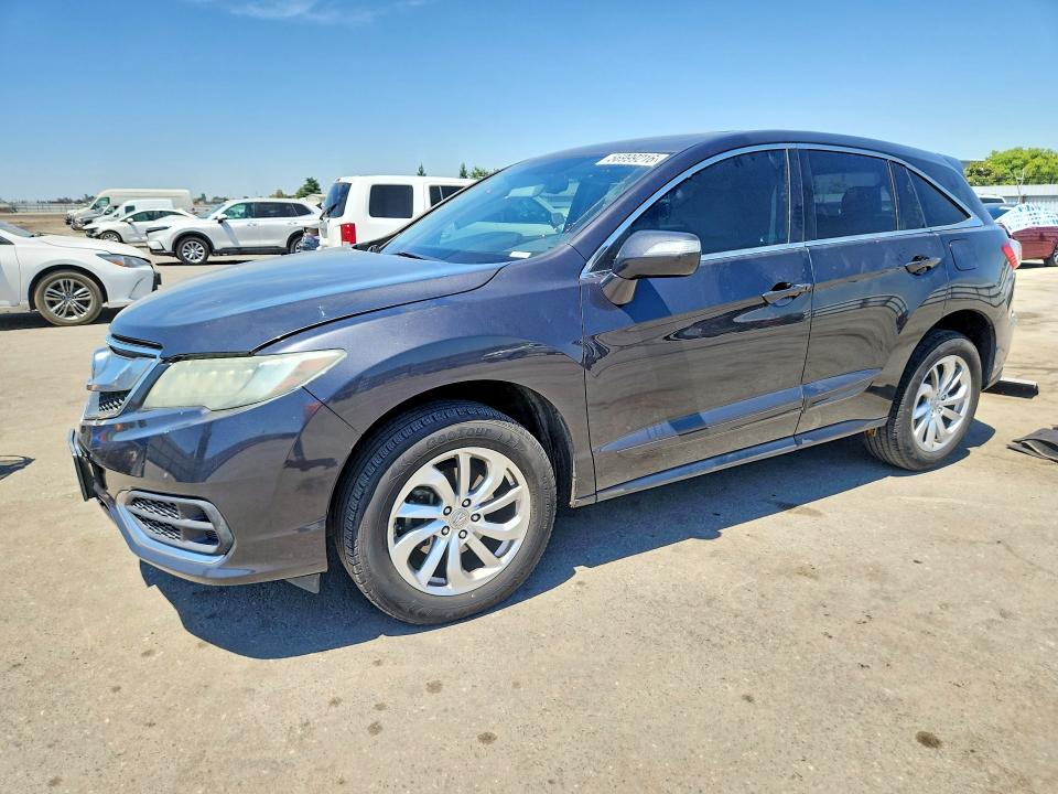 2016 Acura VIN 5J8TB3H54GL011683 COPART salvage auction — SIDE, Ca - Salvage Certificate, sold $225 on 2026-07-24 (photo 1)
