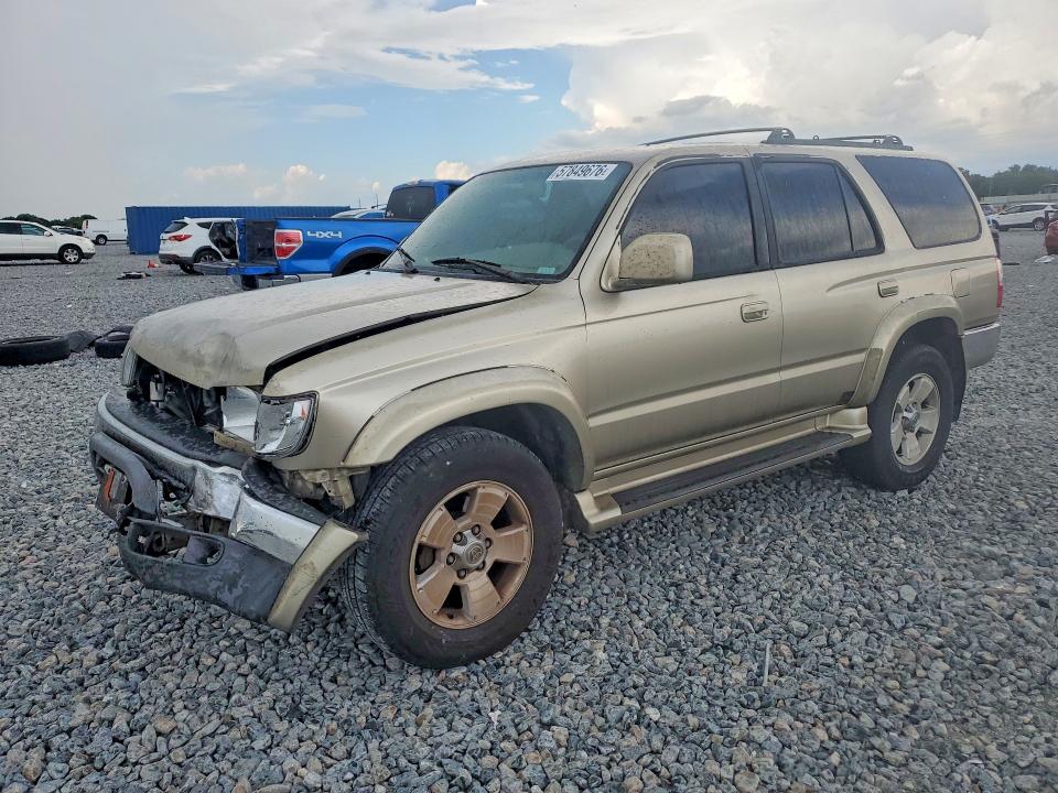 2002 Toyota 4runner VIN JT3GN86R220224947 COPART salvage auction — FRONT END, Fl - Cert Of Title Slvg Rebuildable, sold $750 on 2026-07-10 (photo 1)