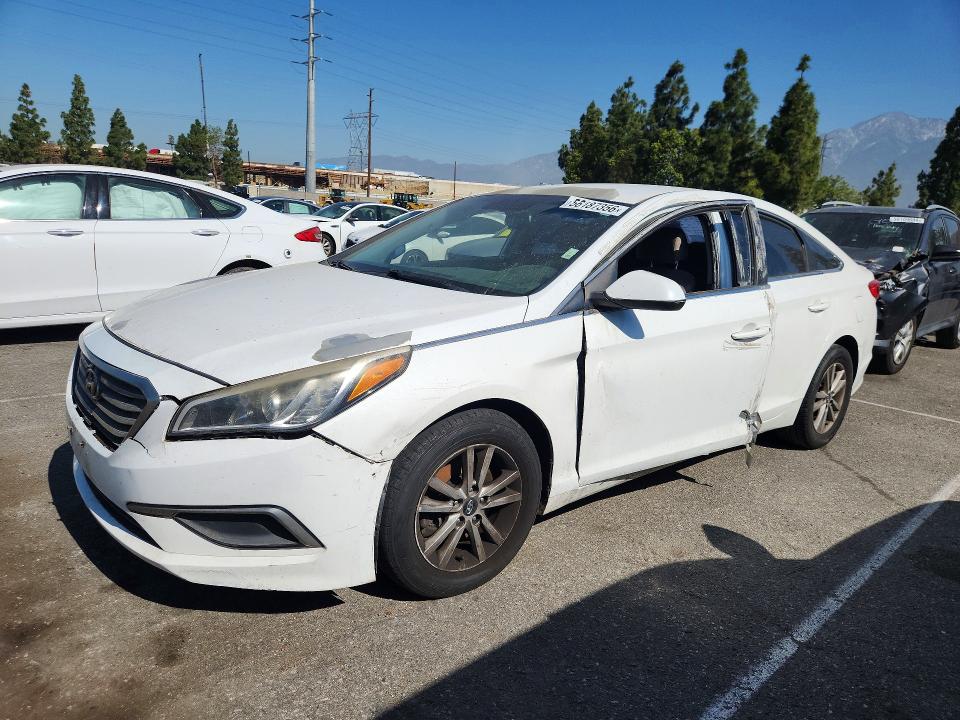2017 Hyundai Sonata VIN 5NPE24AF6HH571193 COPART salvage auction — SIDE, Ca - Dis/Dlr/Exp Only Clean Title, sold $1,641 on 2026-07-09 (photo 1)