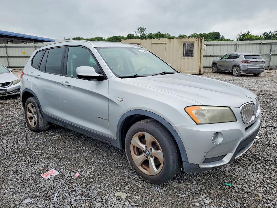 2011 BMW X3 VIN 5UXWX5C55BL702518 COPART salvage auction — NORMAL WEAR, AL - CERTIFICATE OF TITLE, sold $425 on 2026-07-14 (photo 4)