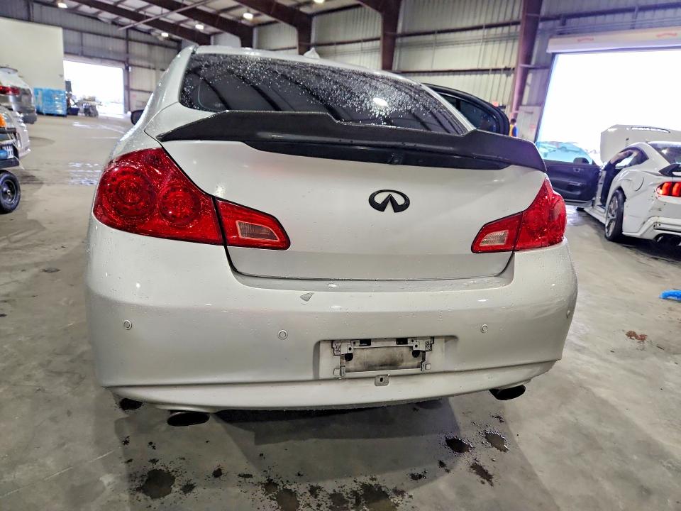 2012 Infiniti G VIN JN1CV6AP0CM622515 COPART salvage auction — SIDE, Fl - Cert Of Title Slvg Rebuildable, sold $450 on 2026-07-13 (photo 6)