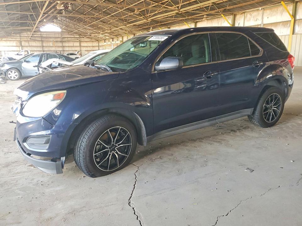 2017 Chevrolet Equinox VIN 2GNFLEEK9H6326821 COPART salvage auction — FRONT END, AZ - CERTIFICATE OF TITLE, sold $1,500 on 2026-07-06 (photo 1)