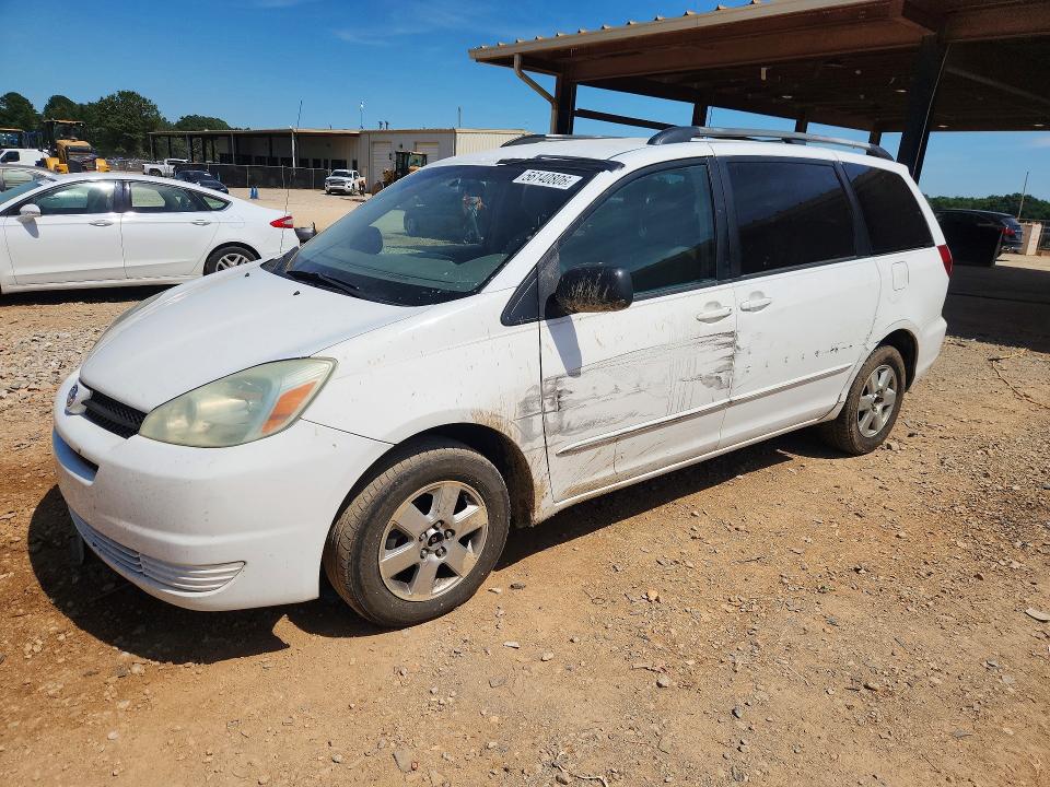 2004 Toyota Sienna VIN 5TDZA23C64S127540 COPART salvage auction — SIDE, Al - Cert Of Title-Salvage Title, sold $675 on 2026-07-08 (photo 1)