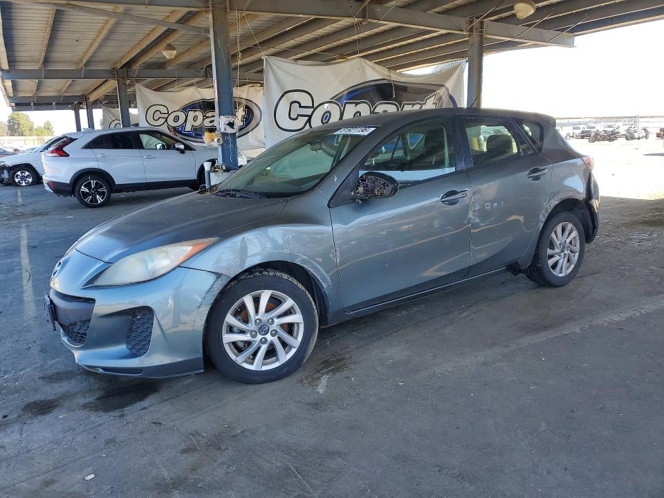 2013 Mazda 3 VIN JM1BL1LP5D1794251 — COPART salvage auction photo