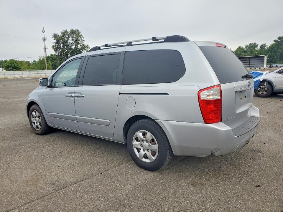 2008 Kia SEDONA VIN KNDMB233586262487 COPART salvage auction — REAR END, Or - Salvage Title Certificate, sold $125 on 2026-07-29 (photo 2)
