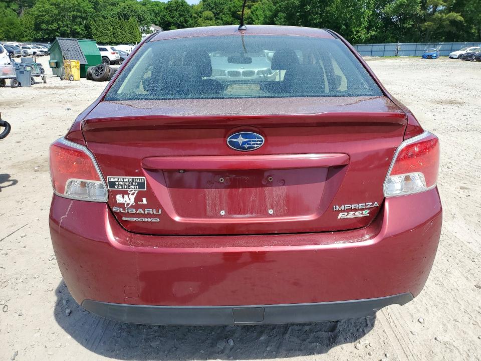 2015 Subaru Impreza VIN JF1GJAA64FH010552 COPART salvage auction — FRONT END, Ma - Certificate Of Title, sold $400 on 2026-07-02 (photo 6)