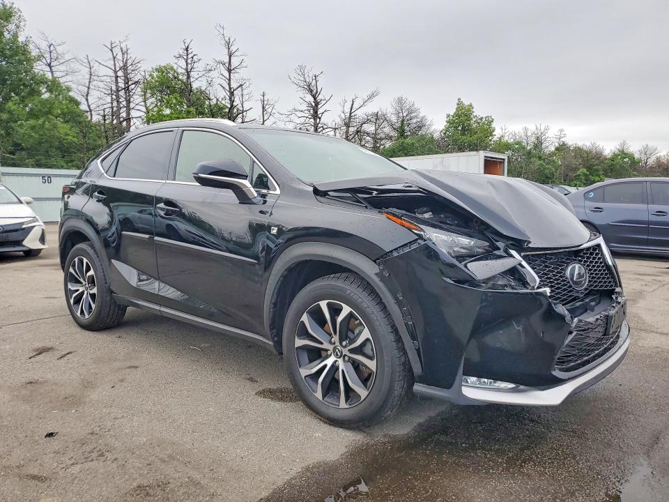 2017 Lexus Nx VIN JTJBARBZXH2128216 COPART salvage auction — FRONT END, Ny - Mv-907A Salvage Certificate, sold $5,700 on 2026-07-06 (photo 4)