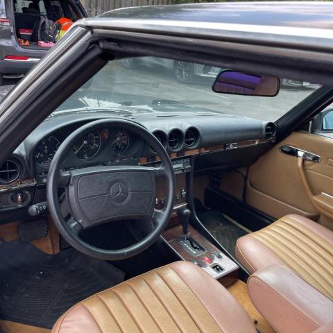 1988 Mercedes-benz Sl-class VIN WDBBA48D5JA084797 COPART salvage auction — NORMAL WEAR, Ms - Cert Of Title-Salvaged (P), sold $9,700 on 2026-07-06 (photo 9)