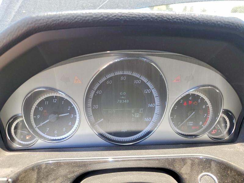 2011 Mercedes-benz E-class VIN WDDHF5GBXBA264609 COPART salvage auction — FRONT END, Ca - Salvage Certificate, sold $525 on 2026-07-07 (photo 9)