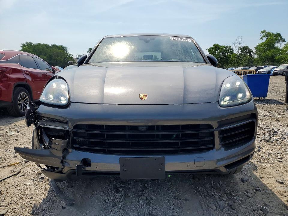 2020 Porsche Cayenne VIN WP1AA2AY5LDA01948 COPART salvage auction — FRONT END, Md - Cert Of Salvage < 75% Damage, sold $14,300 on 2026-08-20 (photo 5)
