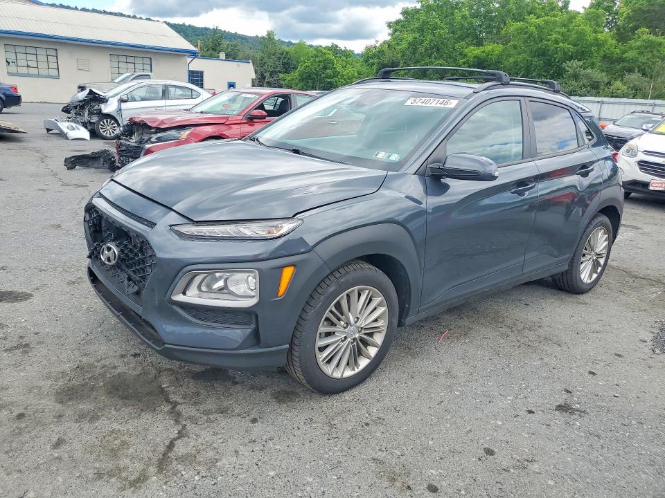 2021 Hyundai Kona VIN KM8K2CAA8MU736612 COPART salvage auction — REAR END, Pa - Certificate Of Salvage, sold $3,300 on 2026-07-28 (photo 1)