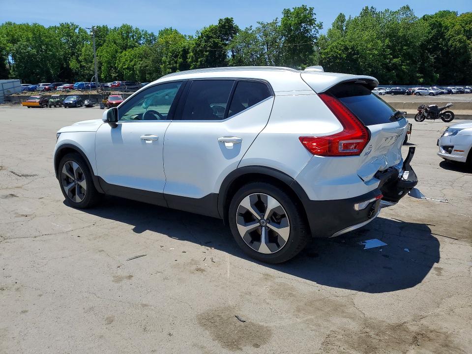 2023 Volvo Xc40 VIN YV4L12UN8P2952462 COPART salvage auction — REAR END, Nj - Cert Of Title-Salvage, sold $375 on 2026-08-17 (photo 2)