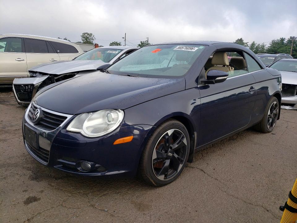 2011 Volkswagen Eos VIN WVWBA7AH1BV001201 — COPART salvage auction photo