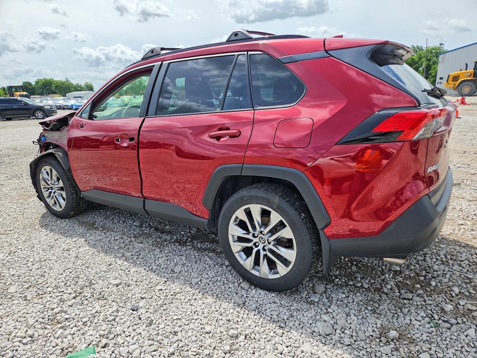 2019 Toyota Rav 4 VIN JTMA1RFV1KJ007352 COPART salvage auction — FRONT END, Oh - Cert Of Title-Salvage, sold $175 on 2026-07-21 (photo 2)