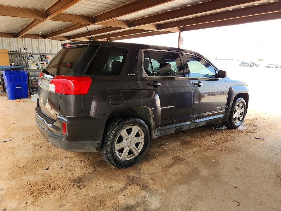 2016 Gmc Terrain VIN 2GKALMEK5G6202948 COPART salvage auction — HAIL, Tx - Certificate Of Title, sold $2,300 on 2026-07-09 (photo 3)