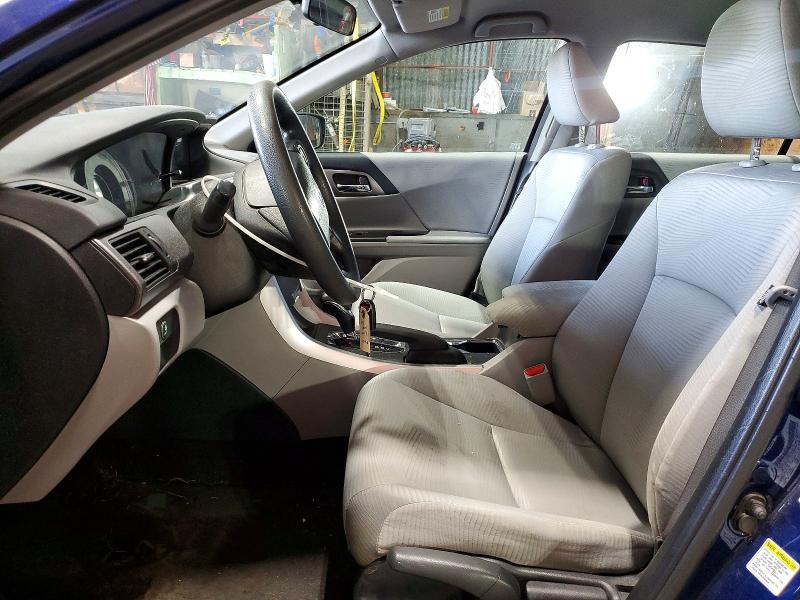 2014 Honda Accord VIN 1HGCR2F30EA116012 COPART salvage auction — FRONT END, Ny - Mv-907A Salvage Certificate, sold $1,400 on 2026-07-06 (photo 7)