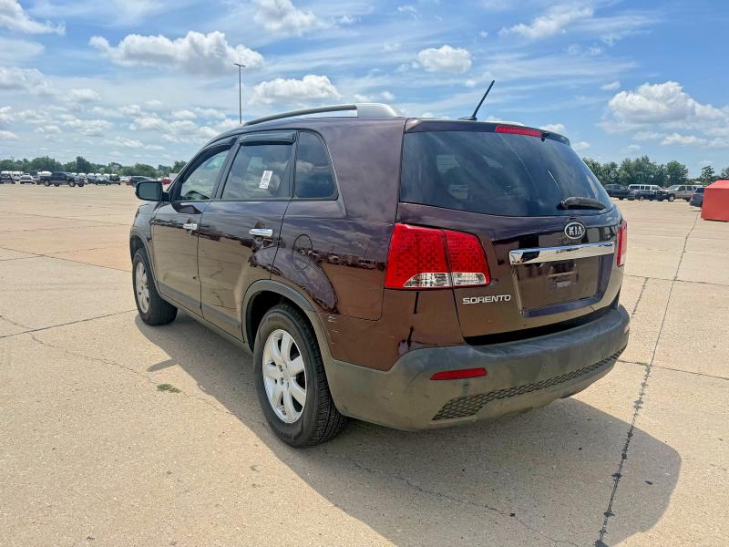 2013 Kia Sorento VIN 5XYKT3A68DG391838 COPART salvage auction — MINOR DENT/SCRATCHES, Ok - Certificate Of Title (P), sold $650 on 2026-07-02 (photo 3)