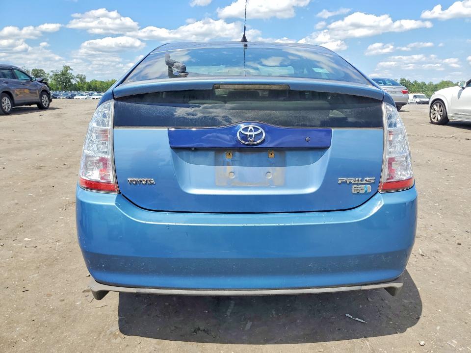 2008 Toyota Prius VIN JTDKB20UX87806559 COPART salvage auction — VANDALISM, Va - Cert Of Title - Salvage, sold $625 on 2026-07-08 (photo 6)