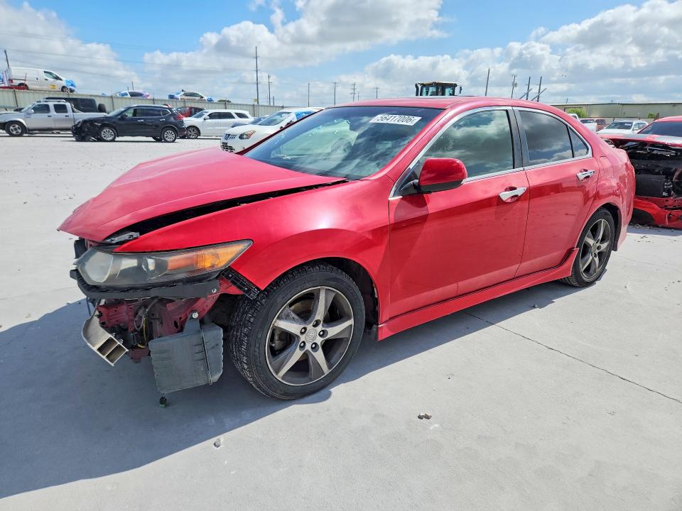 2012 Acura Tsx VIN JH4CU2F82CC028586 COPART salvage auction — FRONT END, Tx - Salvage Vehicle Title, sold $475 on 2026-07-24 (photo 1)