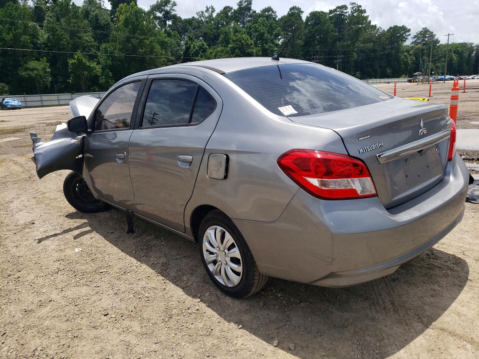 2018 Mitsubishi VIN ML32F3FJ9JHF05312 COPART salvage auction — FRONT END, LA - CERT OF TITLE-SALVAGE, sold $125 on 2026-07-24 (photo 2)