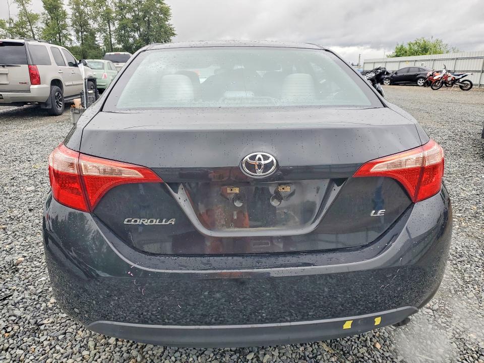 2017 Toyota Corolla VIN 5YFBURHE1HP641645 COPART salvage auction — FRONT END, Wa - Bill Of Sale, sold $2,650 on 2026-07-16 (photo 6)