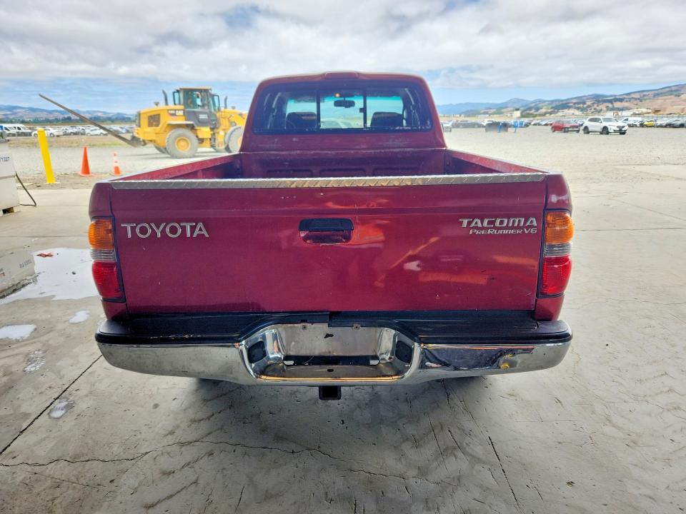 2001 Toyota Tacoma VIN 5TESN92N31Z730350 COPART salvage auction — FRONT END, CA - SALVAGE CERTIFICATE, sold $2,750 on 2026-07-20 (photo 6)