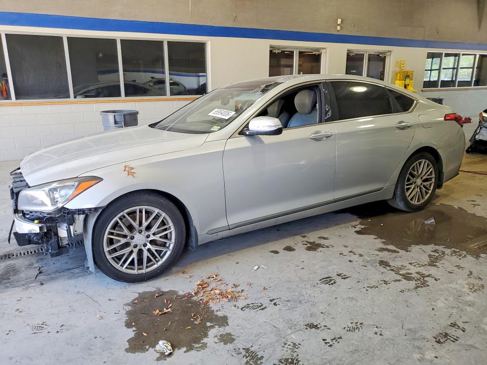 2015 Hyundai VIN KMHGN4JE5FU074996 COPART salvage auction — FRONT END, Va - Cert Of Title - Salvage, sold $975 on 2026-07-02 (photo 1)
