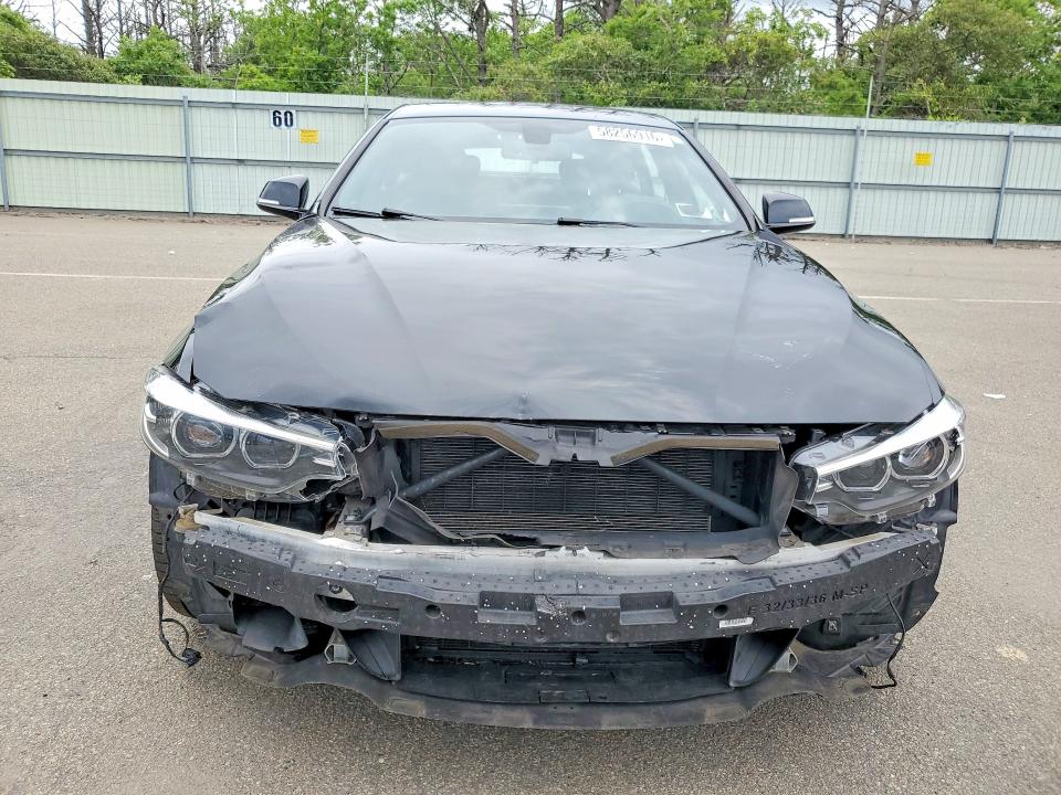 2019 BMW 4er VIN WBA4J7C53KBM74639 COPART salvage auction — FRONT END, Ny - Mv-907A Salvage Certificate, sold $8,300 on 2026-07-06 (photo 5)