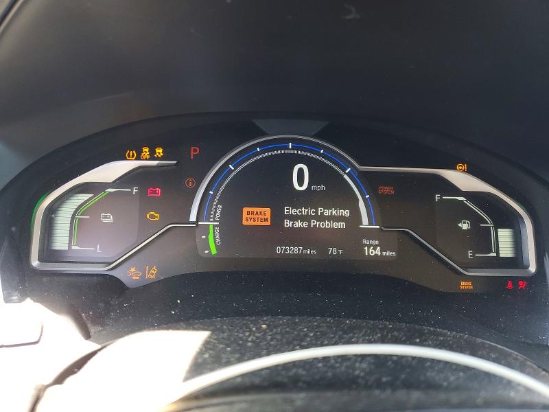 2019 Honda VIN JHMZC5F35KC003554 COPART salvage auction — FRONT END, Ca - Salvage Certificate, sold $5,000 on 2026-07-28 (photo 9)
