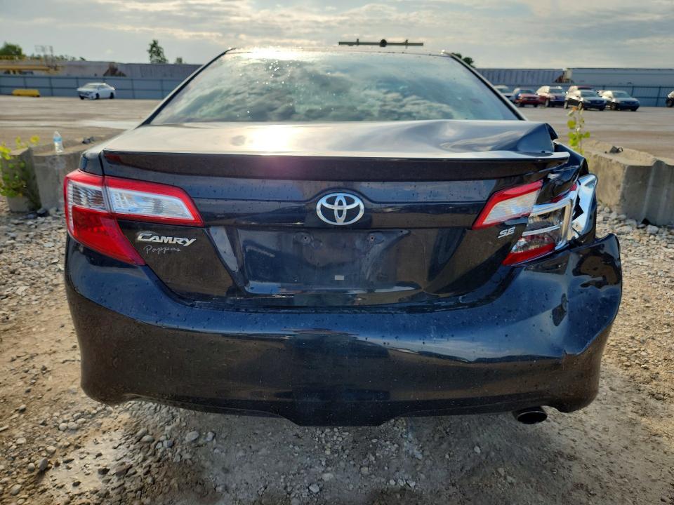 2013 Toyota Camry VIN 4T1BF1FKXDU670218 COPART salvage auction — REAR END, Ks - Cert Of Title-Salvage, sold $3,950 on 2026-07-09 (photo 6)