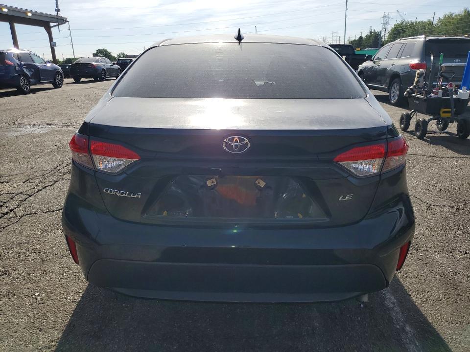 2021 Toyota Corolla VIN 5YFEPMAE3MP241095 COPART salvage auction — UNDERCARRIAGE, Co - Public - Salvage Title, sold $4,350 on 2026-07-09 (photo 6)