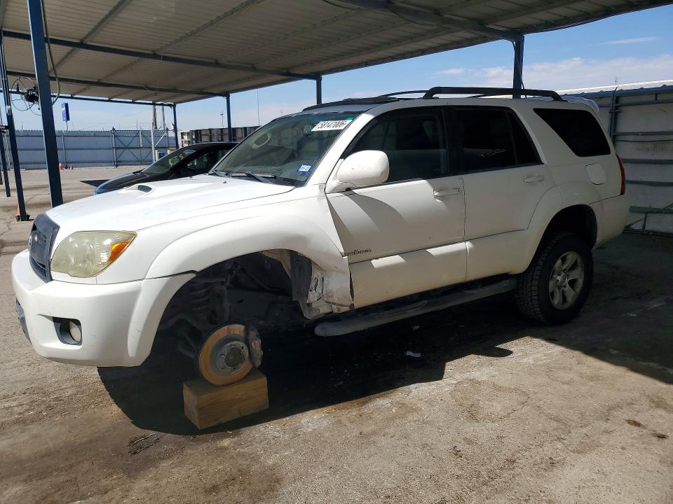 2007 Toyota 4runner VIN JTEZU14R978075717 COPART salvage auction — FRONT END, Tx - Salvage Vehicle Title, sold $5,300 on 2026-07-17 (photo 1)